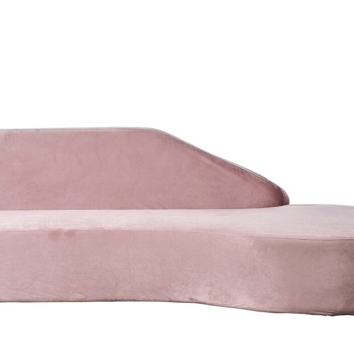 Bay Sofa - Right Side : Blush - Event Artillery